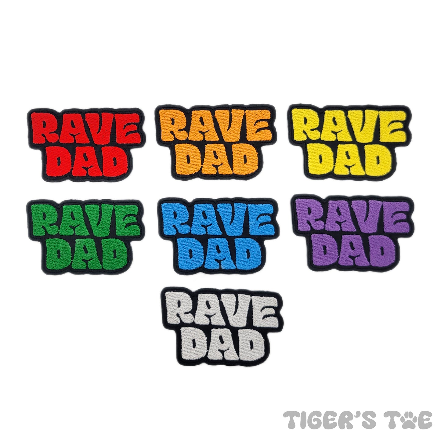 Rave Dad | Embroidered Patch