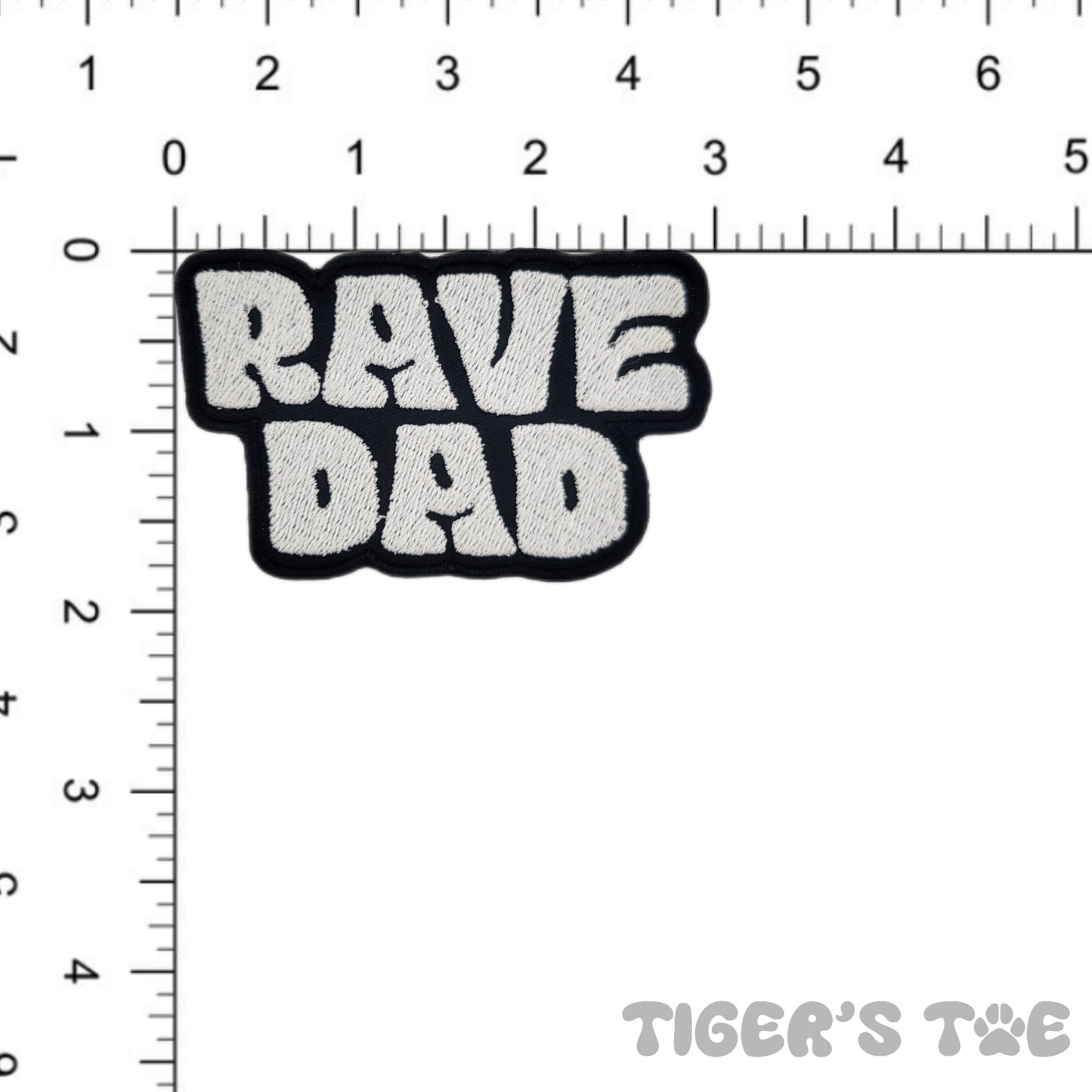 Rave Dad | Embroidered Patch