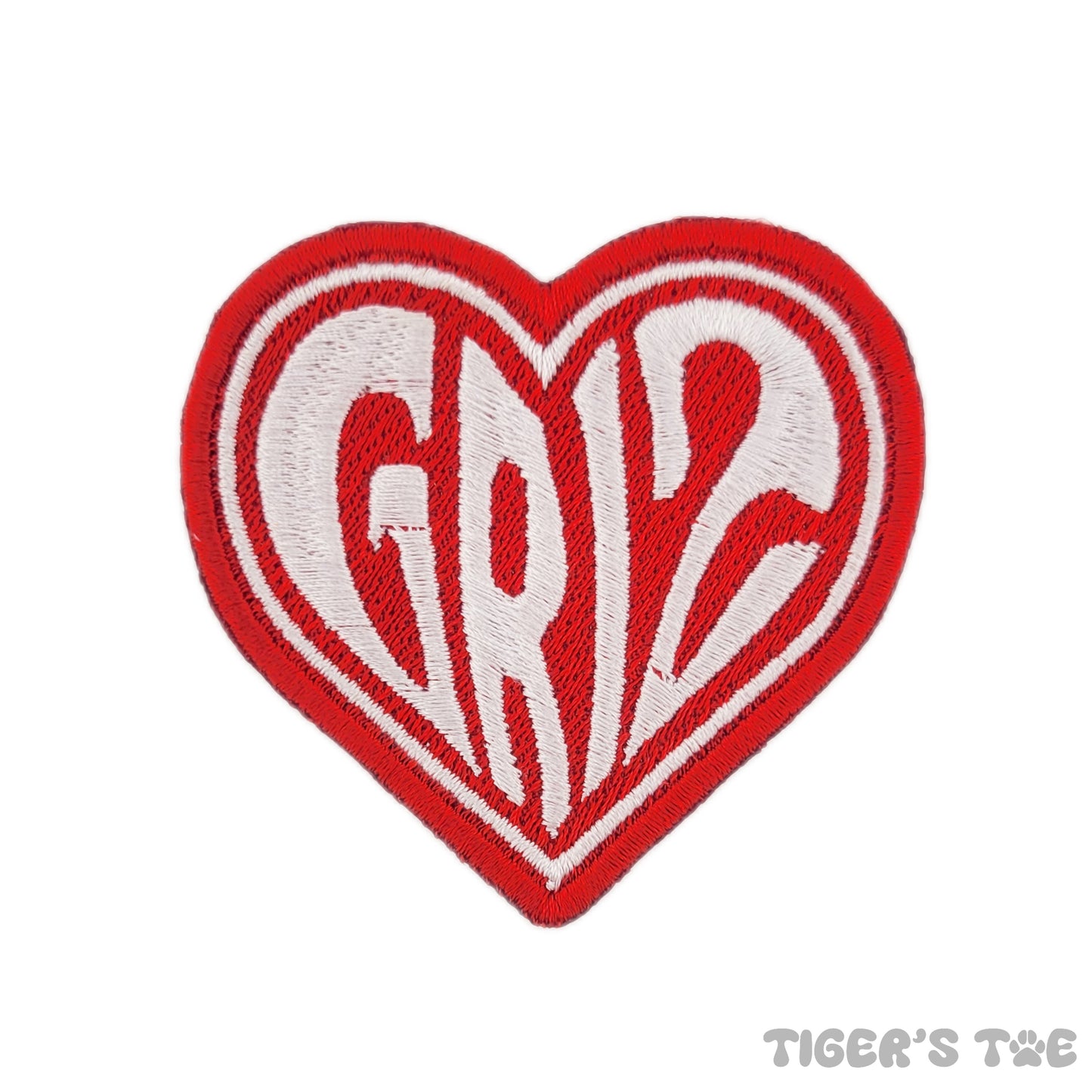 GRiZ Heart | Embroidered Patch