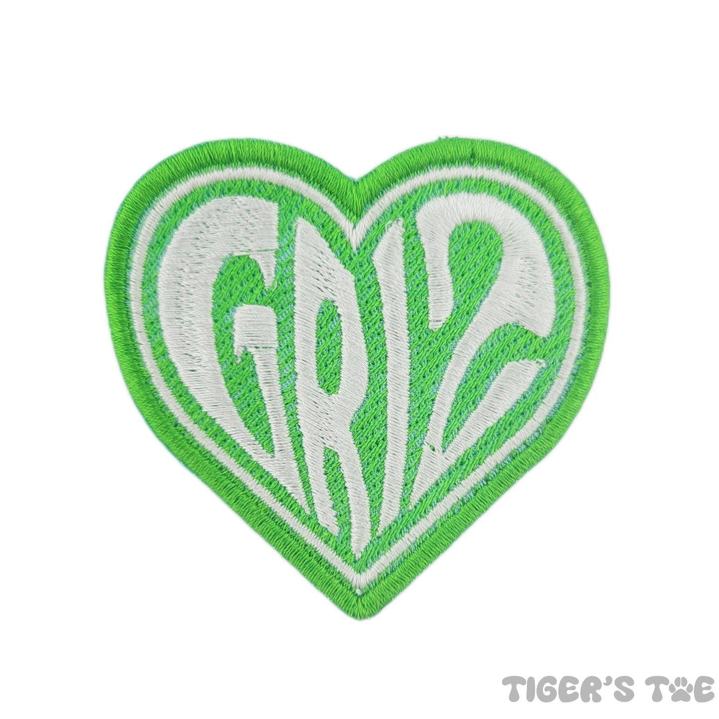 GRiZ Heart | Embroidered Patch