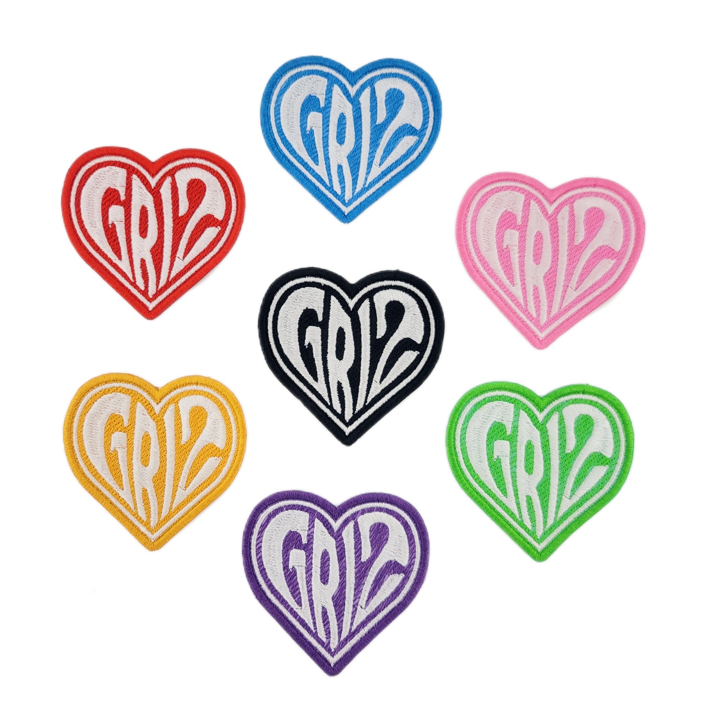 GRiZ Heart | Embroidered Patch