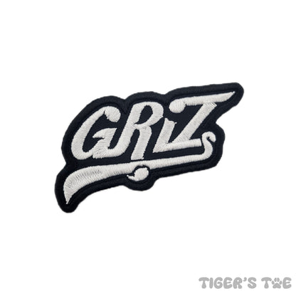 GRiZ Swoosh Embroidered Patch | Iron-On