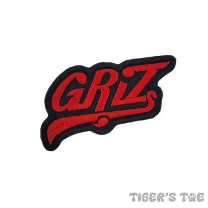 GRiZ Swoosh Embroidered Patch | Iron-On