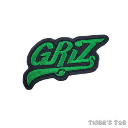 GRiZ Swoosh Embroidered Patch | Iron-On