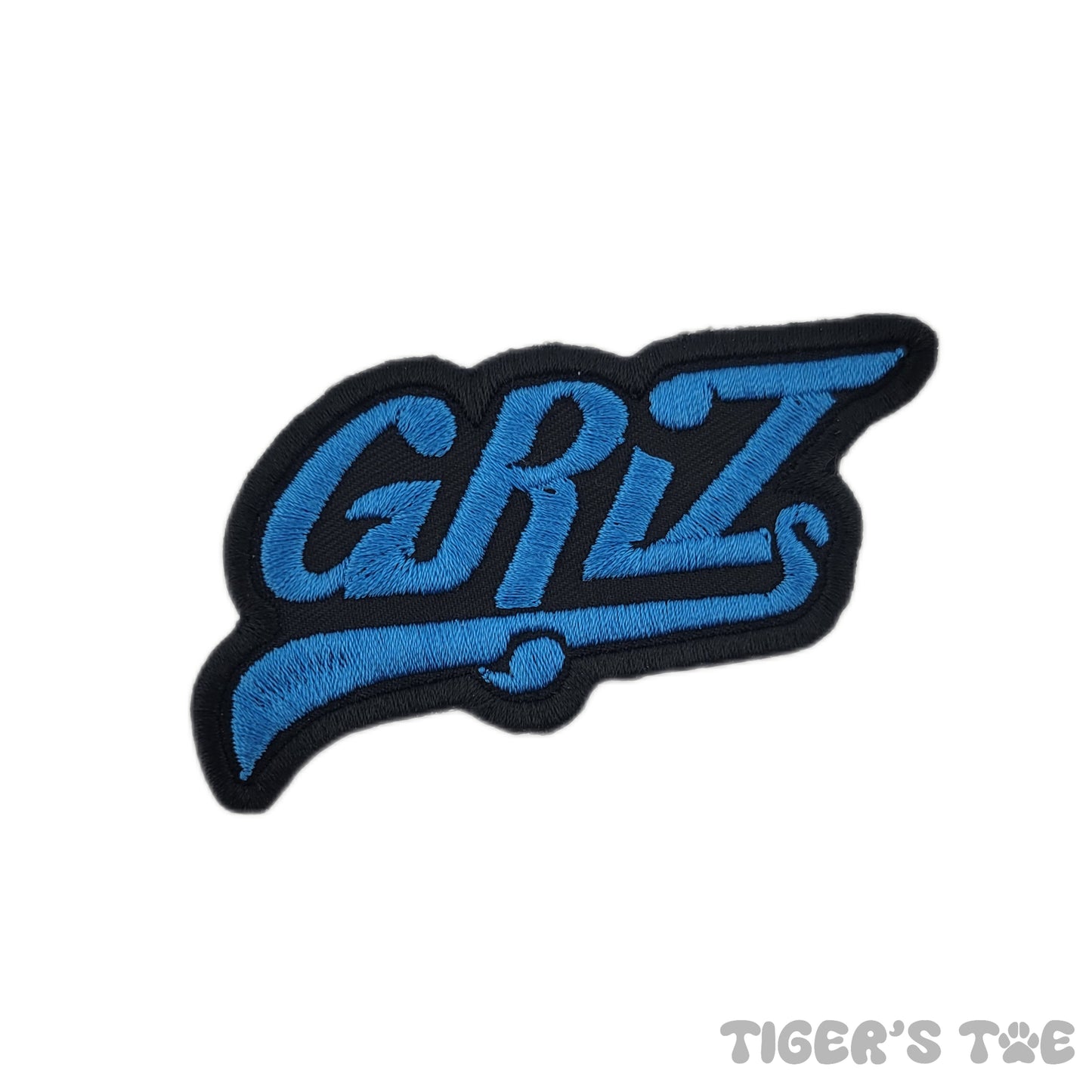 GRiZ Swoosh Embroidered Patch | Iron-On