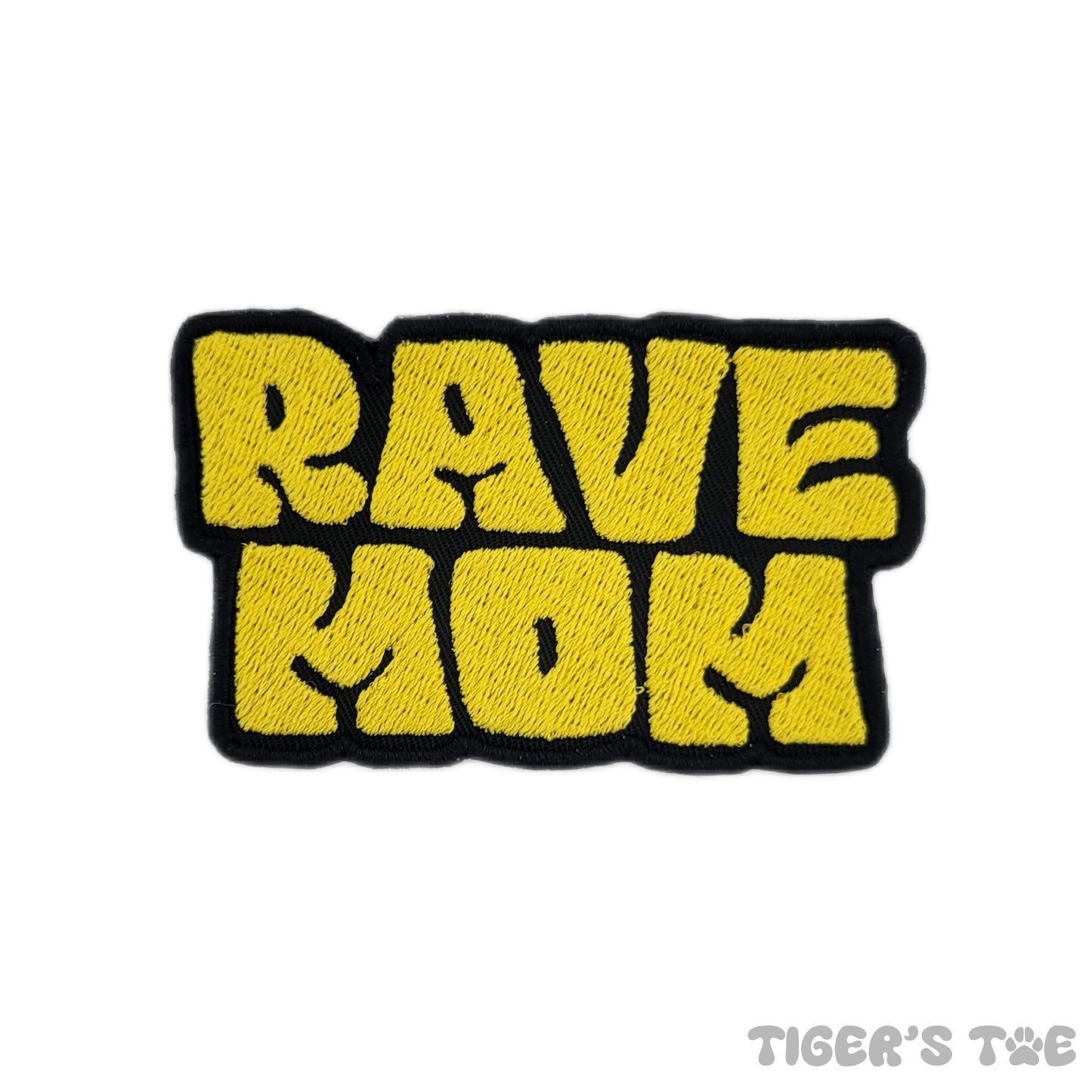 Rave Mom Embroidered Patch | Iron-On