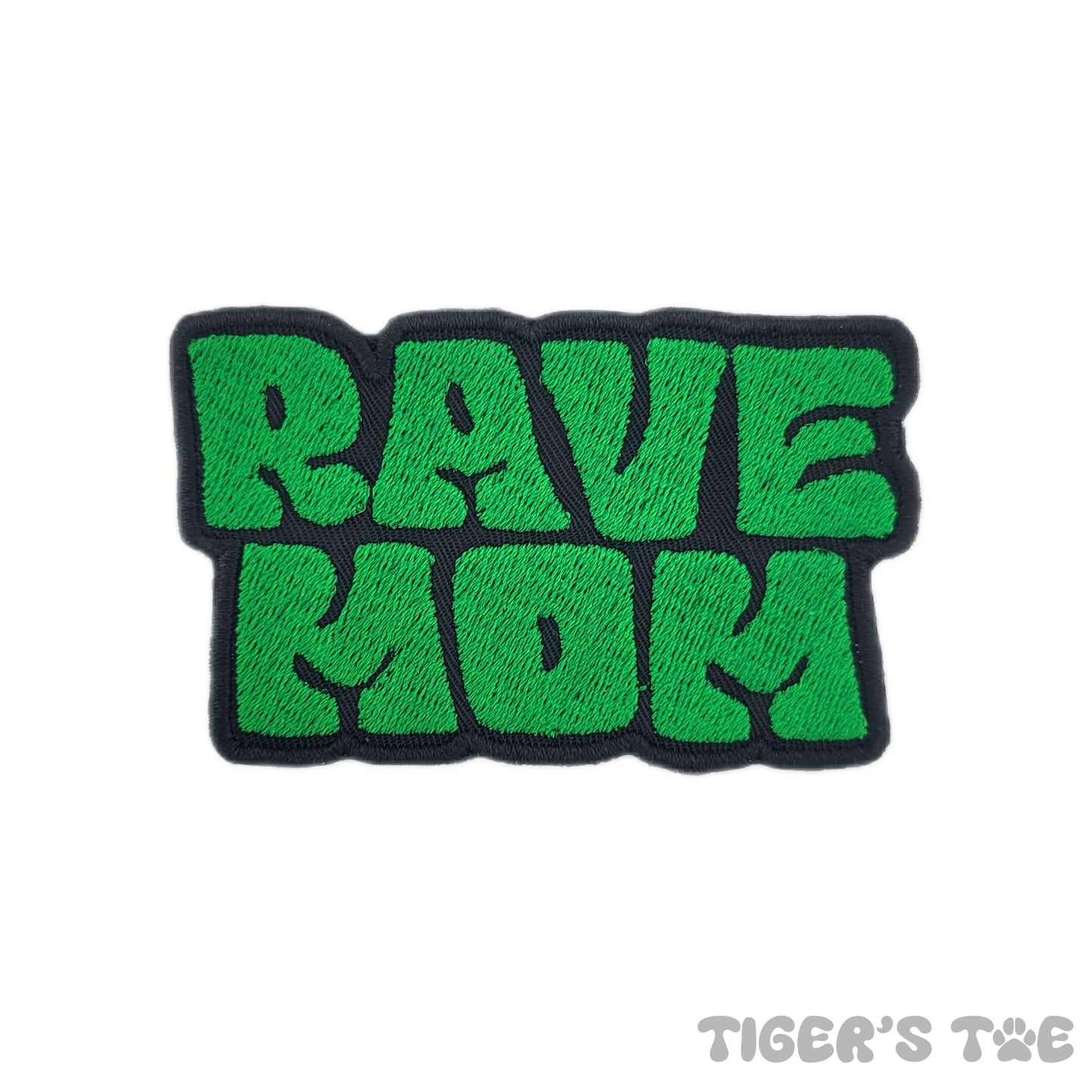 Rave Mom Embroidered Patch | Iron-On