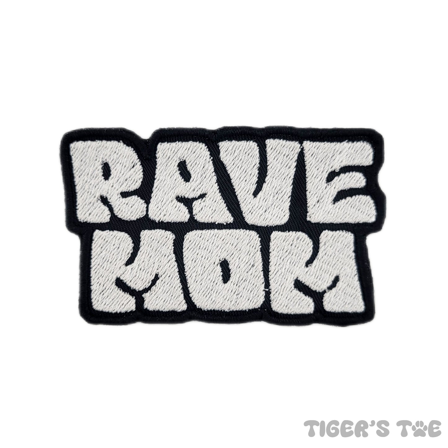 Rave Mom Embroidered Patch | Iron-On