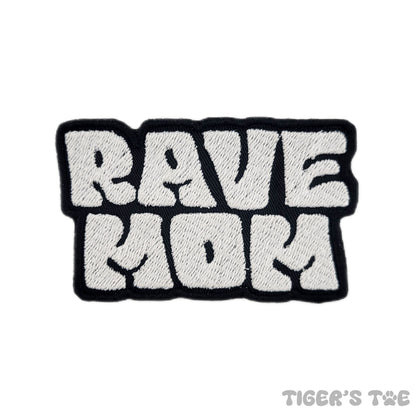 Rave Mom Embroidered Patch | Iron-On