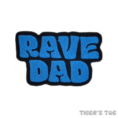 Rave Dad Embroidered Patch | Iron-On