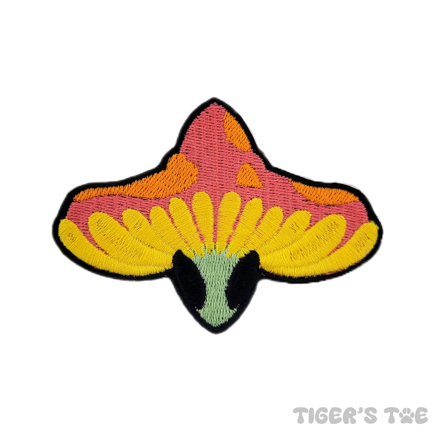 LSDream Inspired Mushroom Alien Embroidered Patch | Iron-On