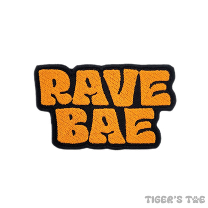 Rave Bae Embroidered Patch | Iron-On