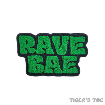 Rave Bae Embroidered Patch | Iron-On