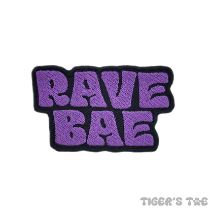 Rave Bae Embroidered Patch | Iron-On