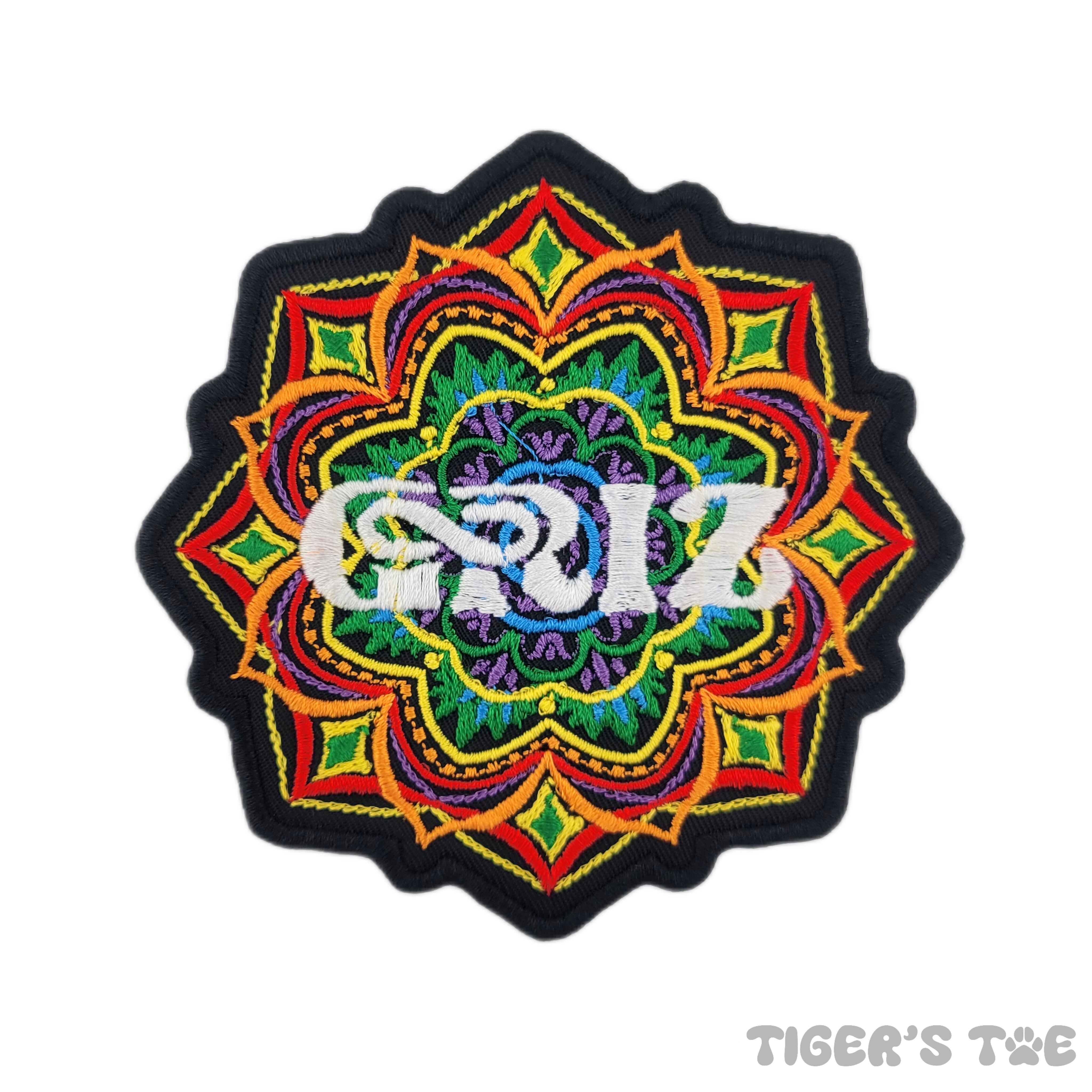 70's store mandala embroidery patch