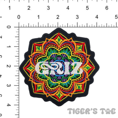 JUMBO Infinity GRiZ Mandala Patch | Iron-On / Sew-On / Velcro Stash Patch