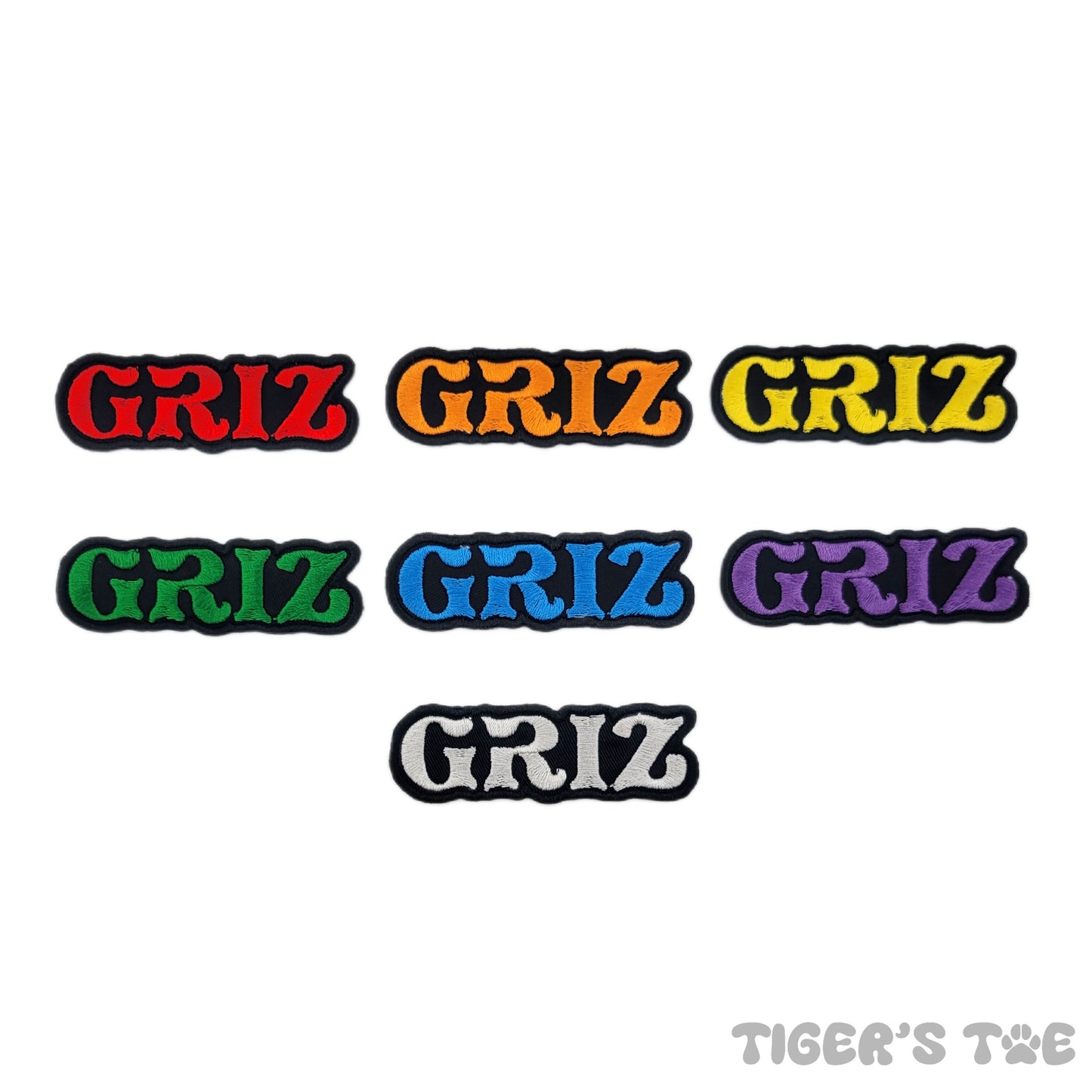 GRiZ Logo Embroidered Patch | Iron-On