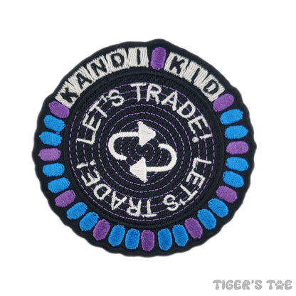 Let's Trade! - Kandi Kid Embroidered Patch | Iron-On