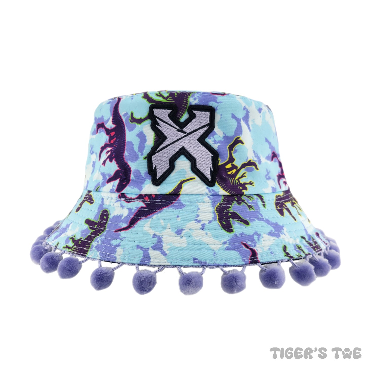 Lavendar & Blue X Funky Bucket Hat