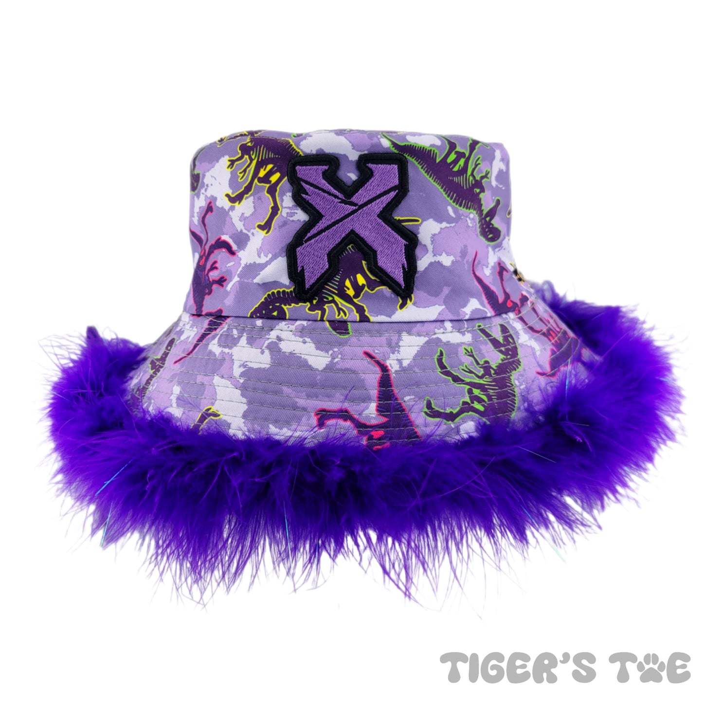 Purple X Funky Bucket Hat