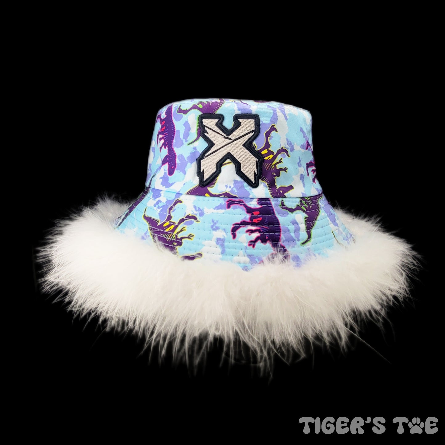 White X Funky Bucket Hat