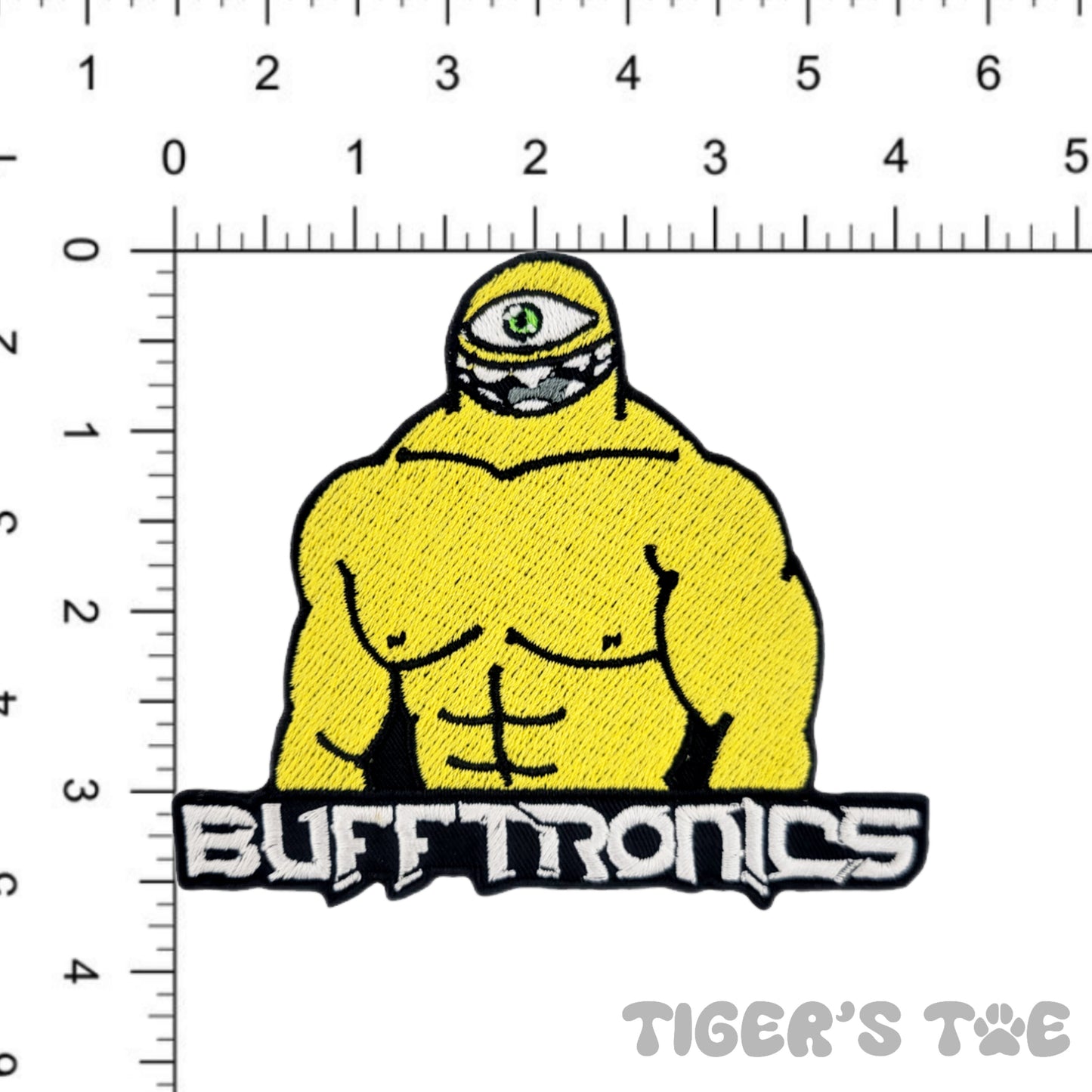 Bufftronics Parody Embroidered Patch | Iron-On