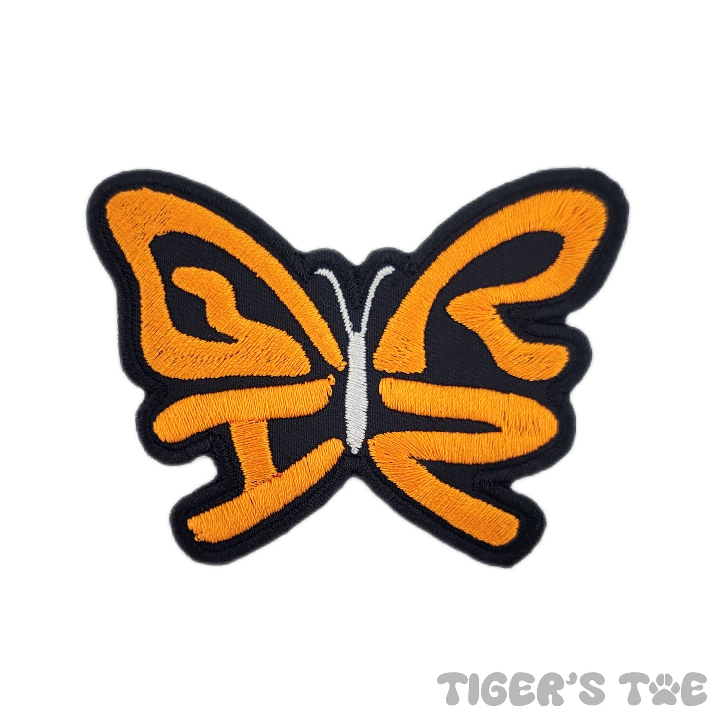 GRiZ Butterfly Embroidered Patch | Iron-On