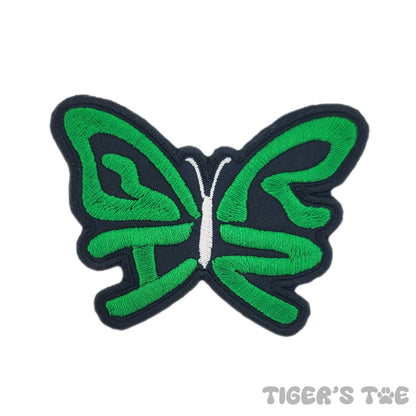 GRiZ Butterfly Embroidered Patch | Iron-On