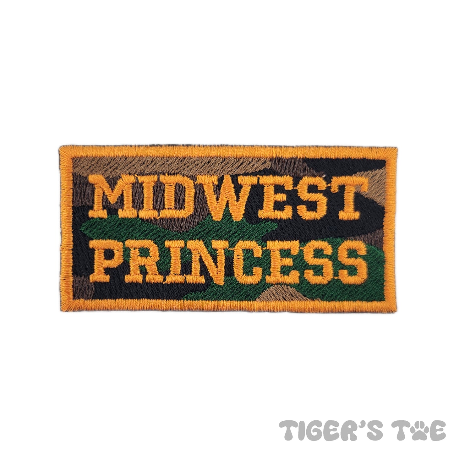 Camo Midwest Princess | Embroidered Patch