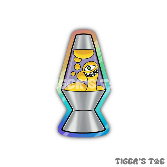 Cyclops Lava Lamp Sticker | Holographic