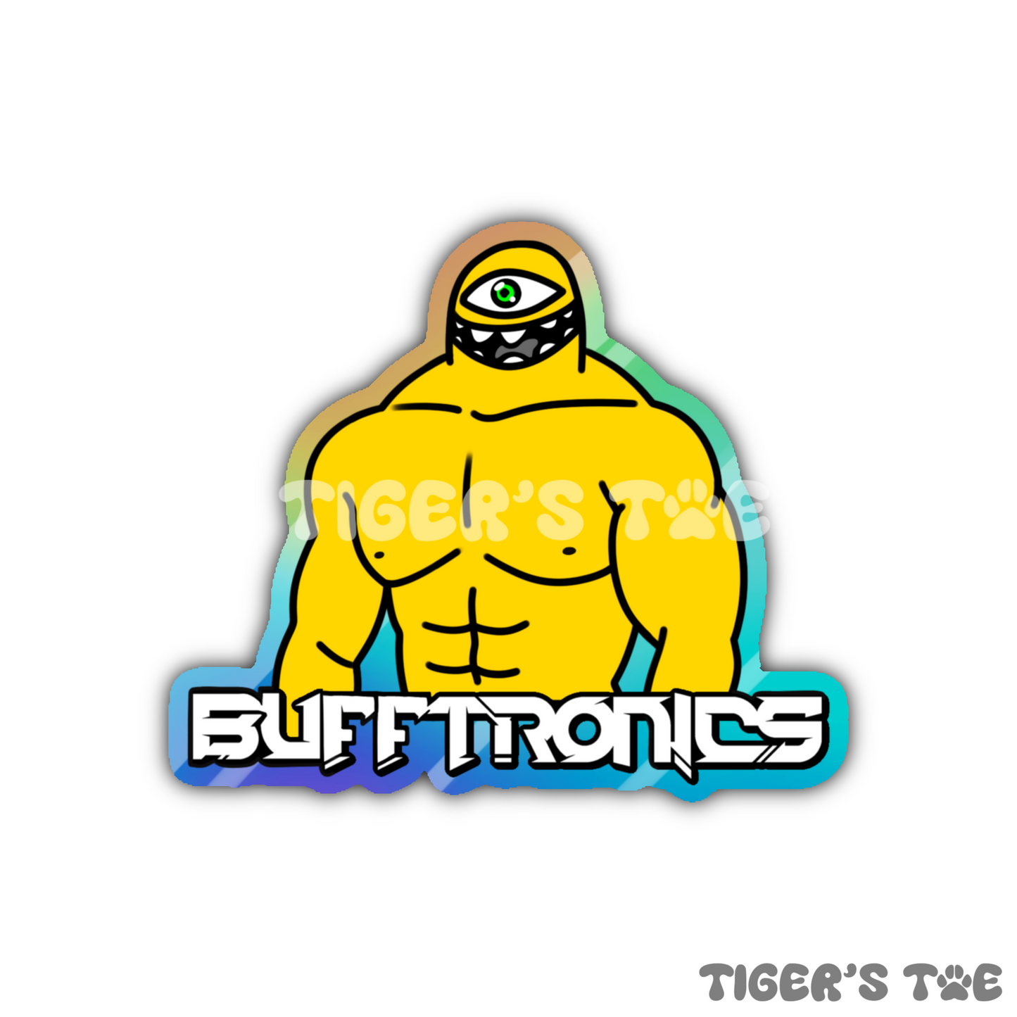 Bufftronics Sticker | Holographic