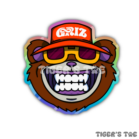 Mr. B GRiZ Sticker | Holographic