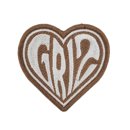 GRiZ Heart | Embroidered Patch