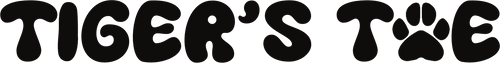tigers toe logo in back font